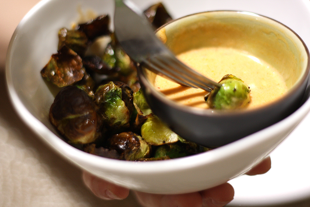 Chipotle Brussels Sprouts for Thanksgiving MizzFIT