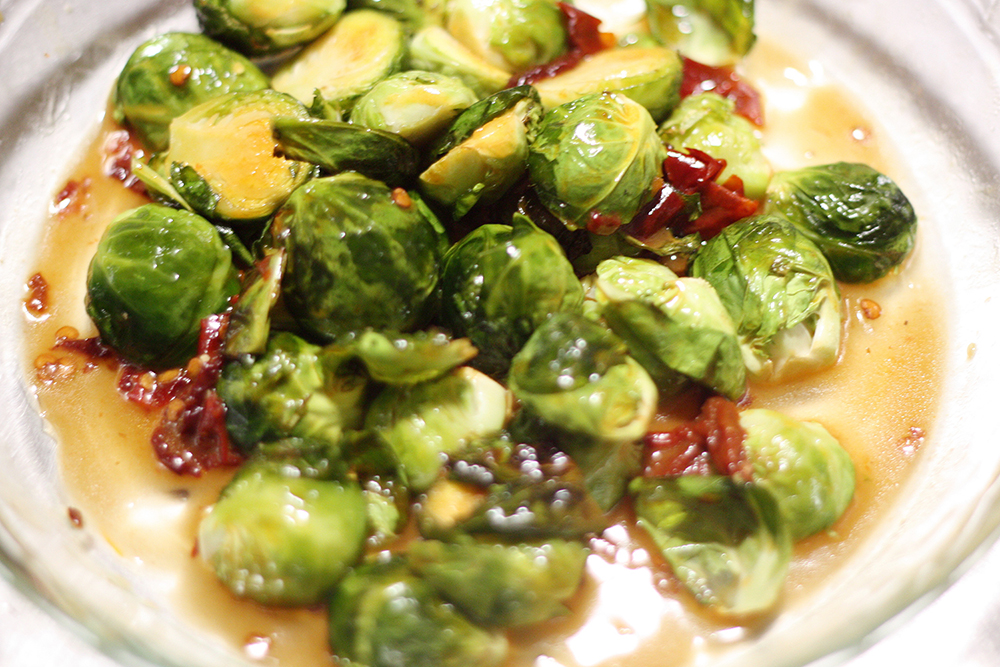 Chipotle Brussels Sprouts for Thanksgiving MizzFIT