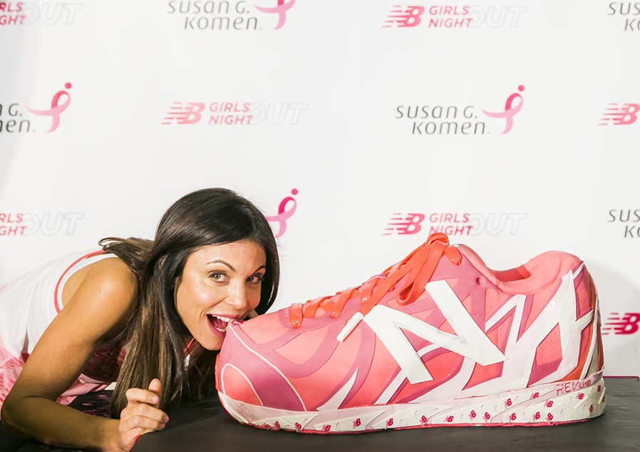 you couldn t ask for a girlier pink er event new balance brought 