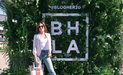 Bianca Jade attends BlogHER 2020 in downtown Los Angeles.